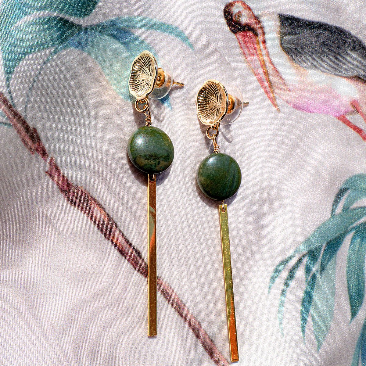 Green earrings hero-7